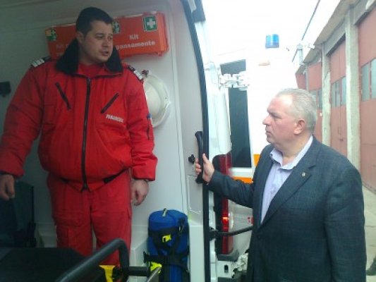 Alte şase ambulanţe, în dotarea ISU Dobrogea